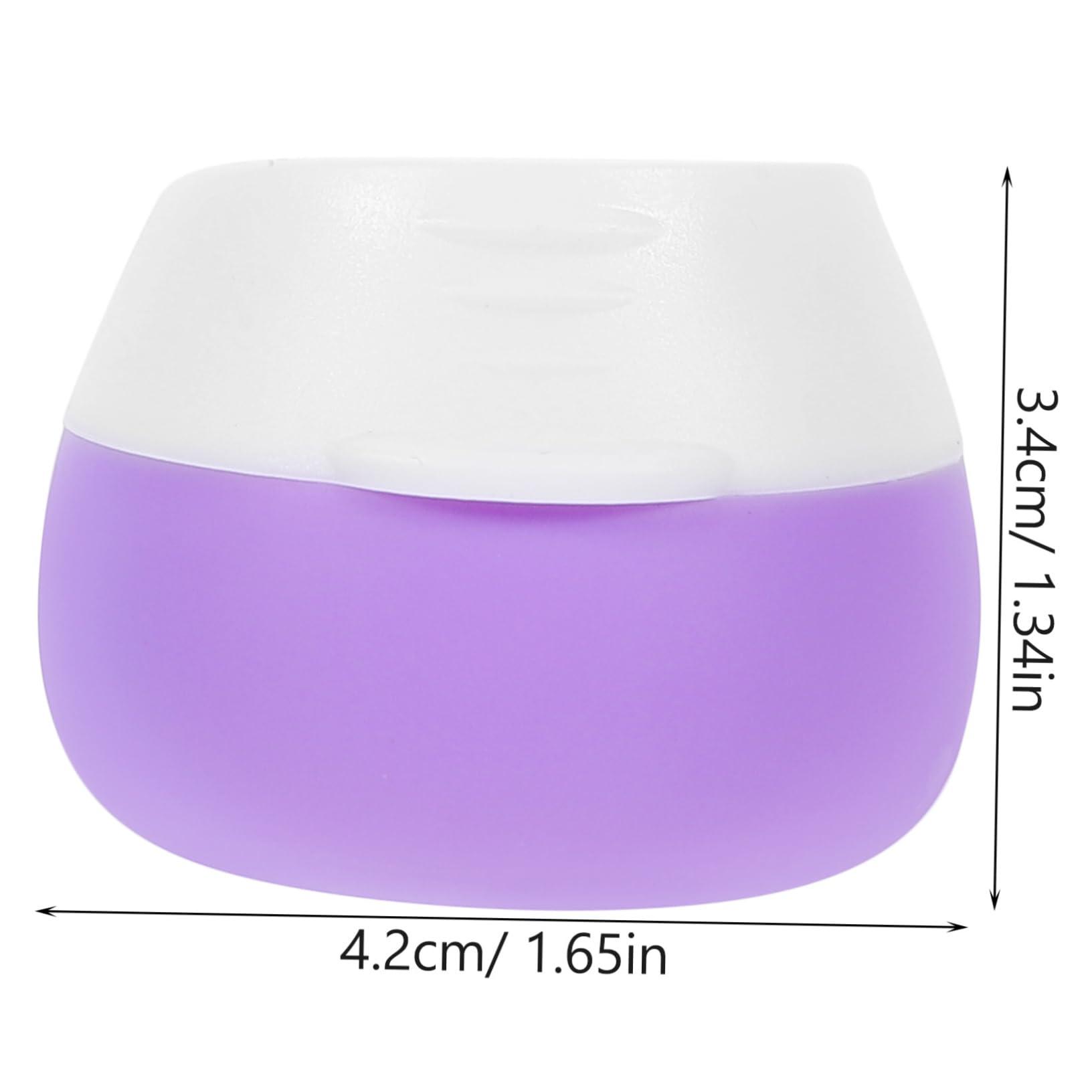 Baluue Baluue 2pcs Sugar Scrub Containers Beauty Product Jar Small Containers with Lids Small Jar with Lid Travel Bottles for Cream Travel Cosmetics Jar Mini Containers with Lids