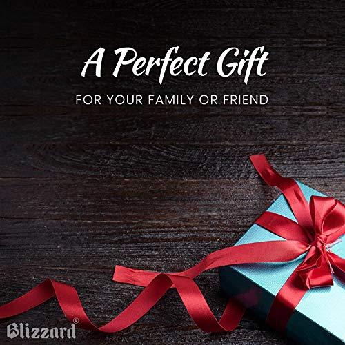 Blizzard Blizzard Professional Hair Cutting Scissors – 5 inch VG10 Cobalt Haircut Shears with Razor Sharp Blades - Matt Finish Barber Hairdressing Travel Case for Salons & Home Use