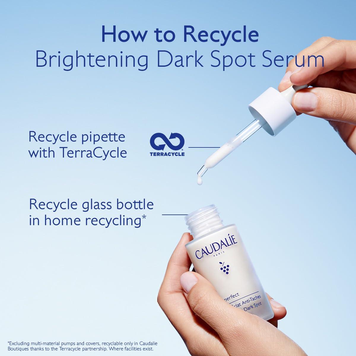 Caudalie Caudalie Vinoperfect Brightening Dark Spot Serum Vitamin C Alternative - Jumbo Size 62x More Effective than Vitamin C with Viniferine for a Visibly Brighter Even Complexion