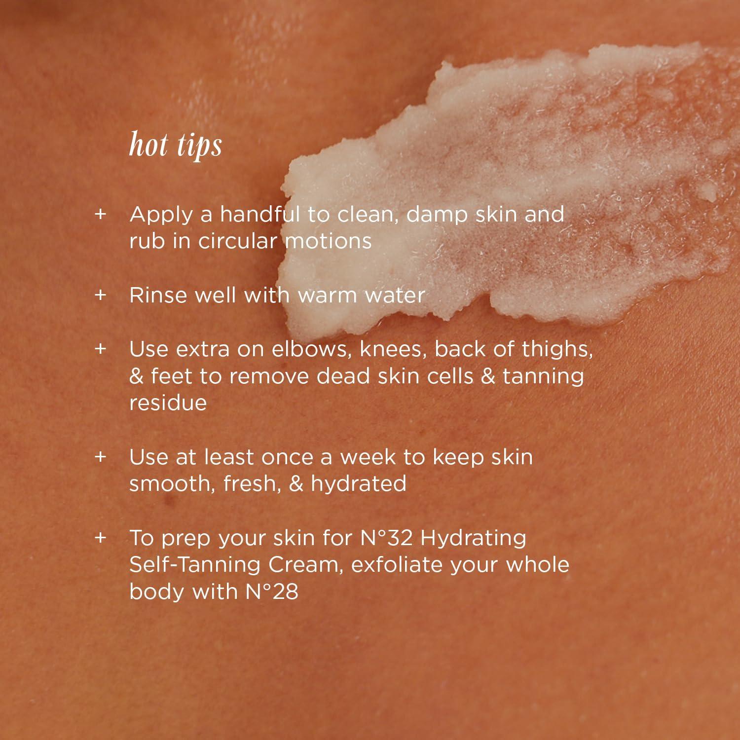 + Lux Unfiltered + Lux Unfiltered N28 Exfoliating Body Polish in Santal, Hydrating and Moisurizing Sugar Scrub, Gluten Free, Vegan + Cruelty Free Exfoliating Soap