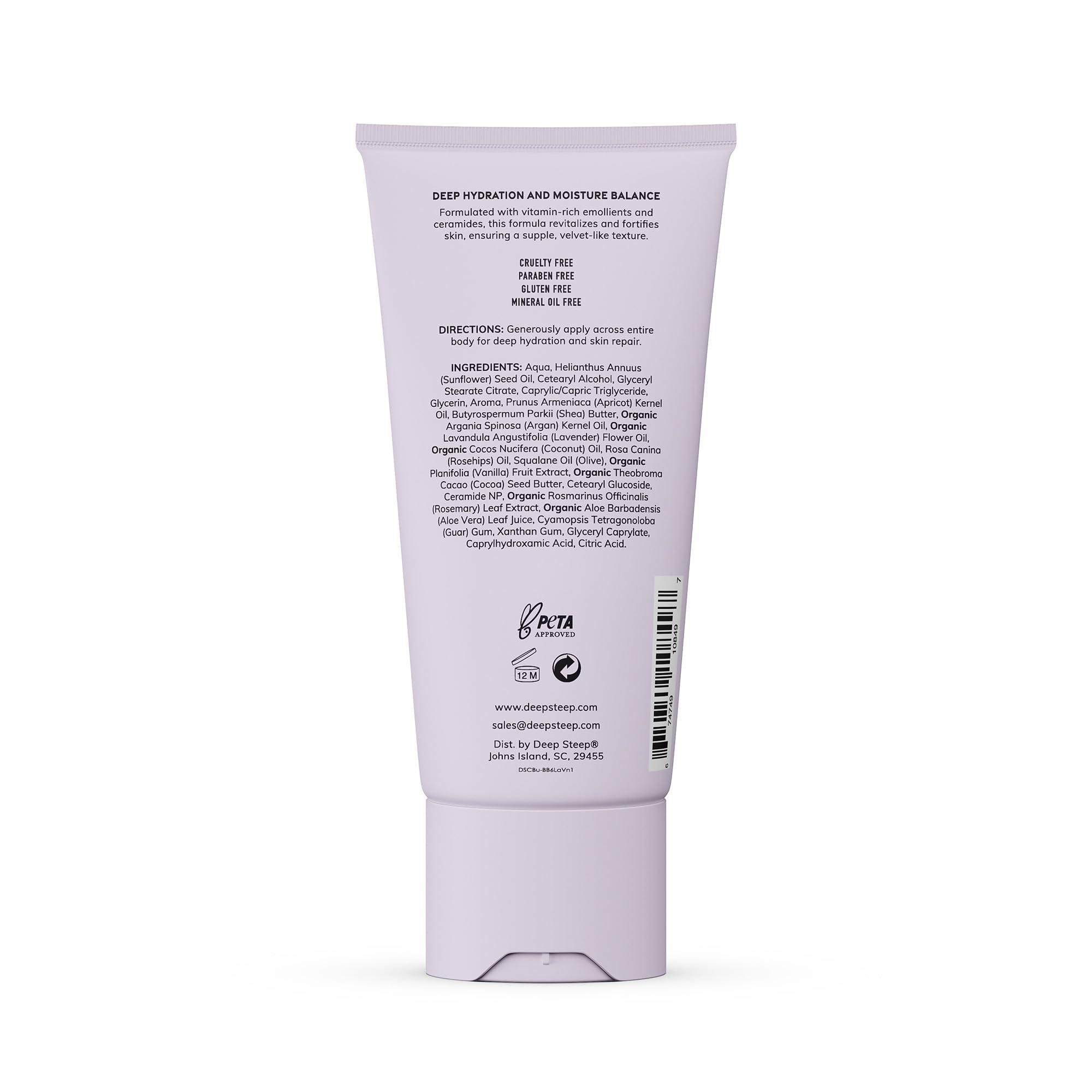 Deep Steep Deep Steep Body Butter, 6oz (Lavender Vanilla)