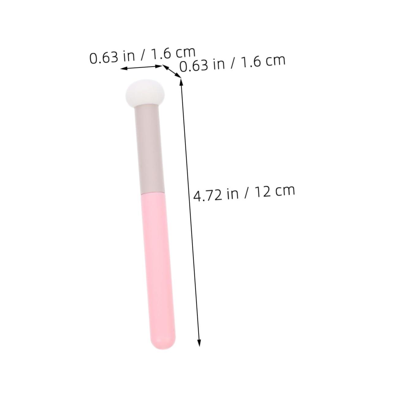 PLAFOPE PLAFOPE 6 Piece Makeup Sponge Brush Set Soft Fluffy for Concealer Easy to Hold Use