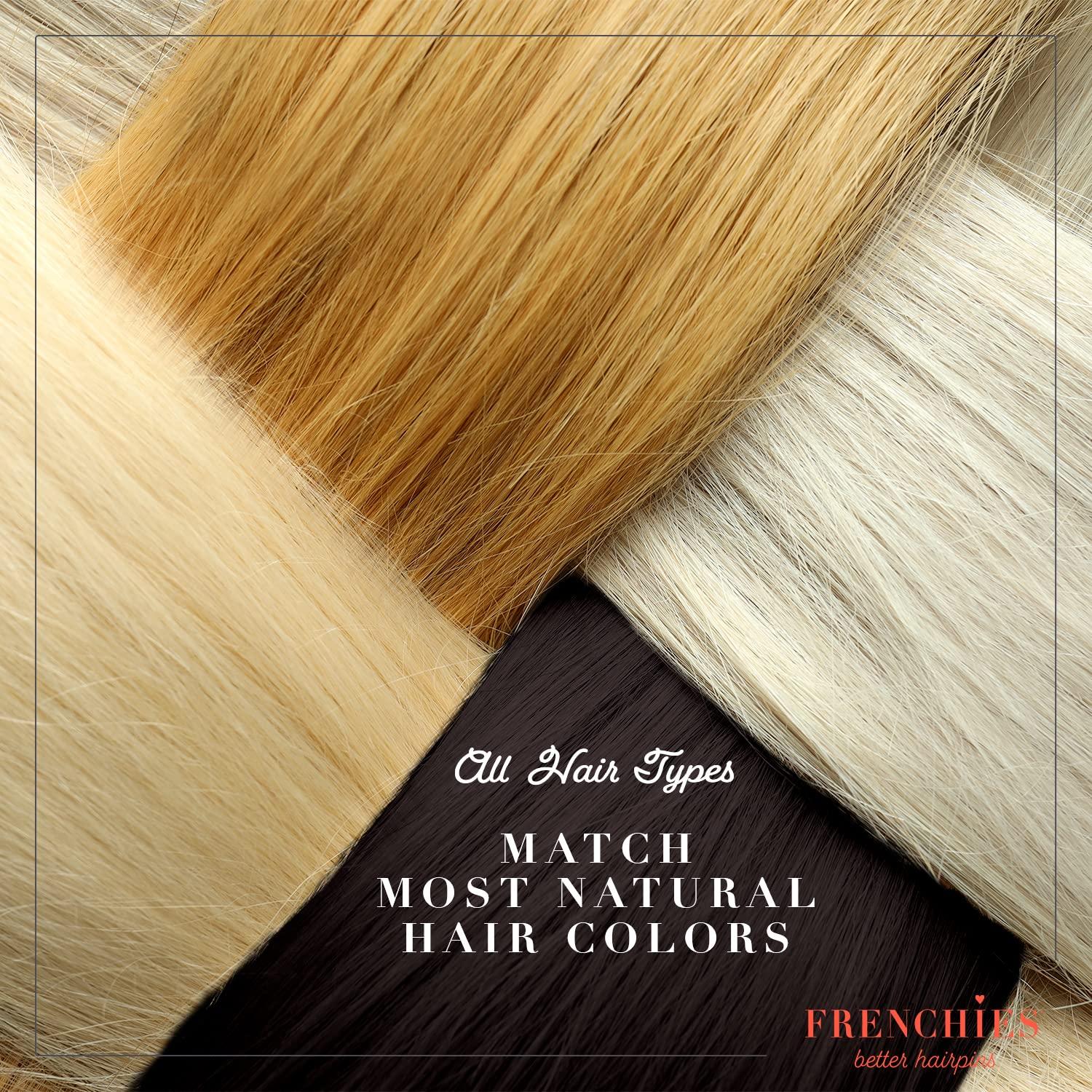 Frenchies Frenchies French Twist Hair Pin, Ultra Flocked Extra Soft French Hair Pins for Women, Wedding, Updo Extensions, or Wig, 100 Count, Blond, Small (2 inch)