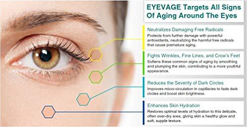 Solvaderm Solvaderm Eyevage Anti-Aging Eye Rejuvenation Treatment Cream For Puffy Eyes, Dark Circles, Fine Lines, Wrinkles & Crow’s Feet