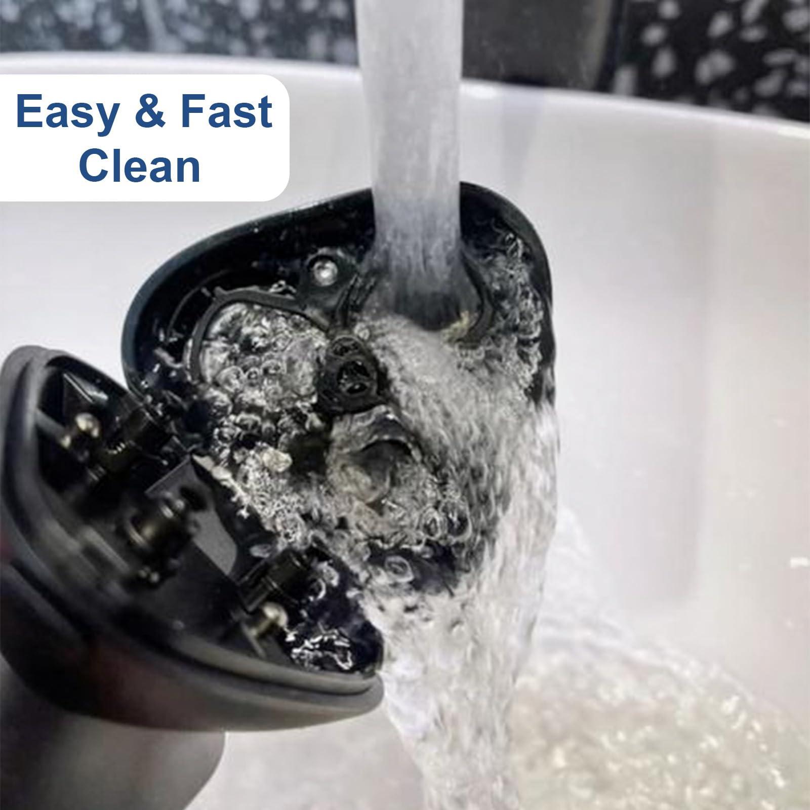 tuokiy HQ8 Replacement Heads Compatible with Philips Norelco Aquatec Shavers, Blades for PT720 AT880 AT810 Razor, 6-pc Pack