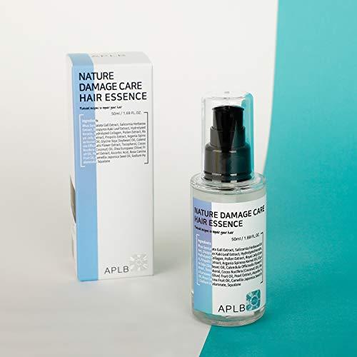 APLB APLB Nature Damage Care Hair Essence Serum 1.69fl.oz/Vitamin-C & Argan Oil, Protective Barrier, Repair Damaged Hair, Easy to absorb, Non Greasy