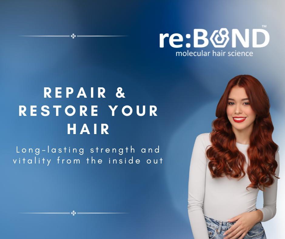 RE:BOND reBOND Hair Daily Miracle Bond Building Shampoo and Conditioner 32 oz Duo