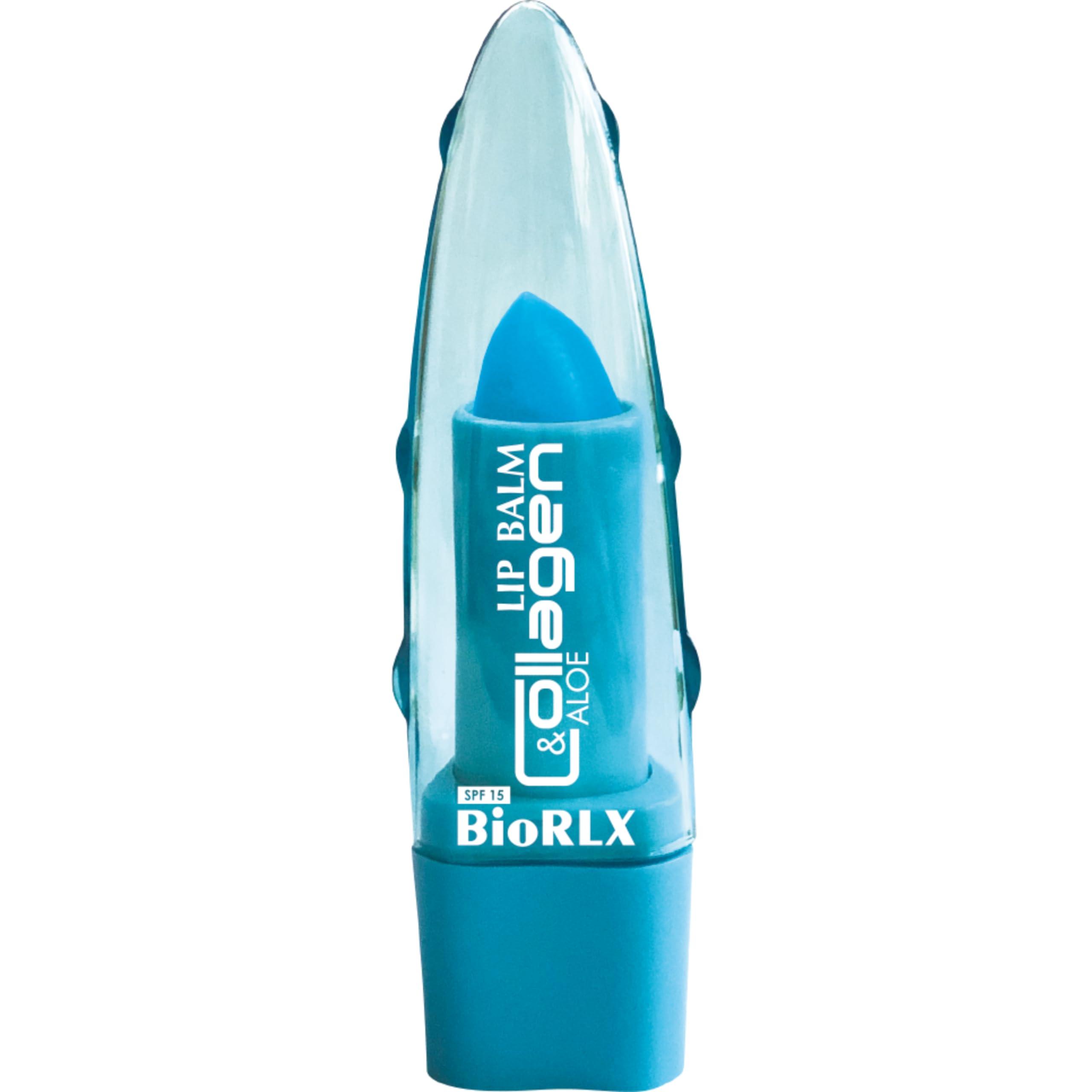 BioRLX BioRLX Collagen & Aloe Vera Lip Balm - Advanced Anti-Aging Lip Care for Youthful and Hydrated Lips (Collagen, 0.12 Ounce (Pack of 1))