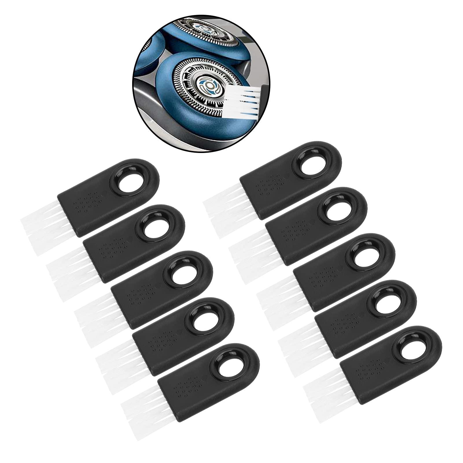 Yinhing Electric Shaver Cleaning Brush,Shaver Cleaner Brush,10pcs Multifunctional Electric Shaver Cleaning Brush, Practical Trimmer Cleaning Brush Stubble Removal Shaver Cleaning Tool