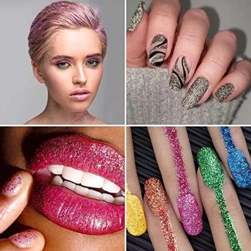 TORC TORC Iridescent Hot Pink Fine Glitter 1 Pound 16 OZ Glitter Powder for Slime Tumblers Resin Crafts Nail Cosmetic Festival Decoration