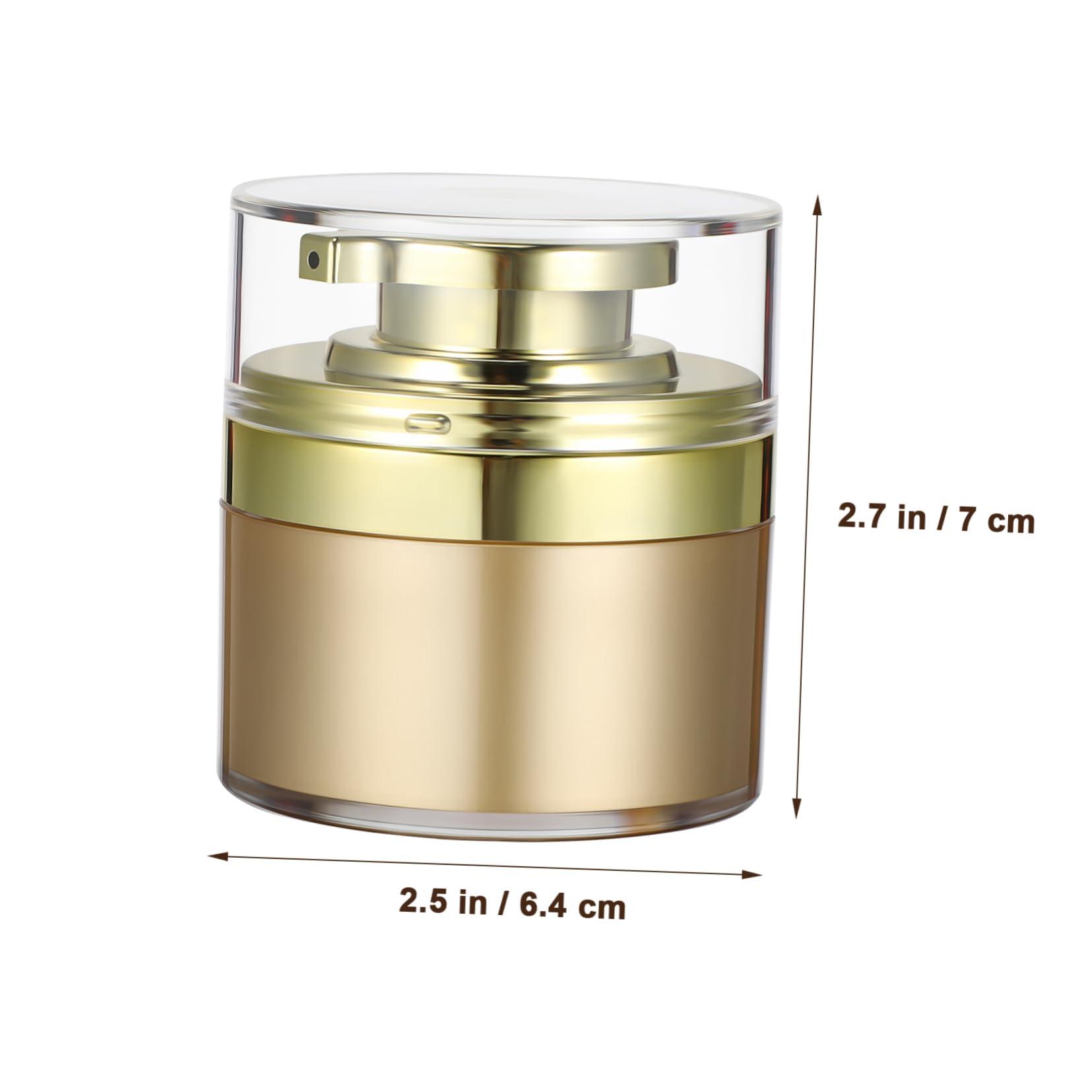 FOMIYES FOMIYES Travel-Friendly 30ml Press Bottle Dispenser Airless Pump for Skincare Products