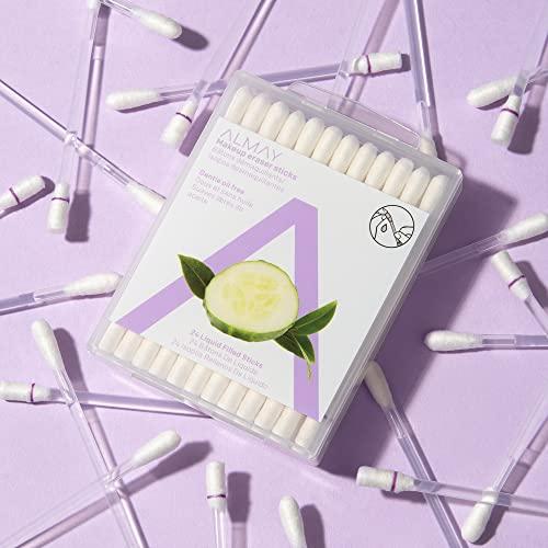Almay Almay Oil-Free Makeup Eraser Sticks, 24 Count (Pack of 2)
