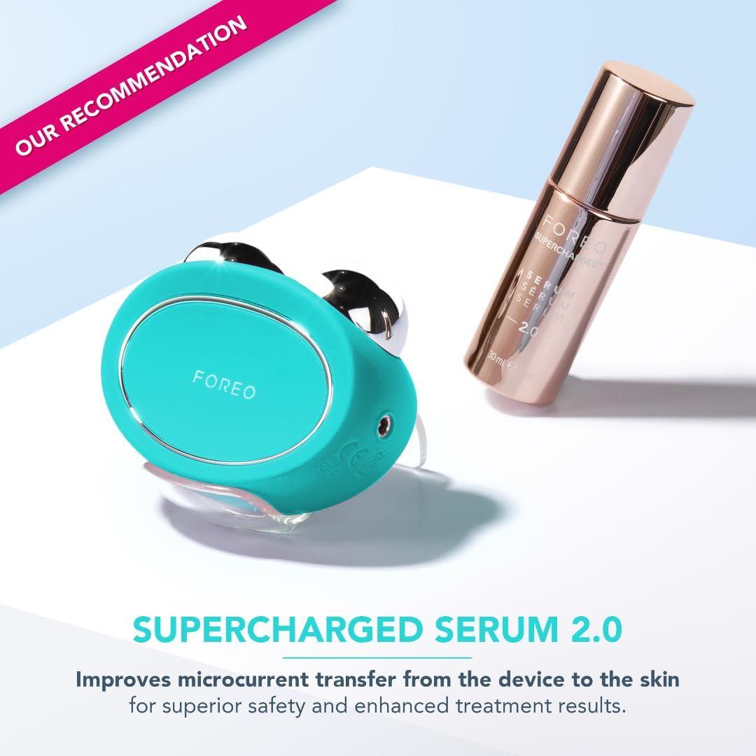 FOREO FOREO Bear Microcurrent Facial Device - Face Sculpting Tool - Instant Face Lift - Firm & Contour - Non-Invasive - Increases Absorption of Facial Skin Care Products - Mint