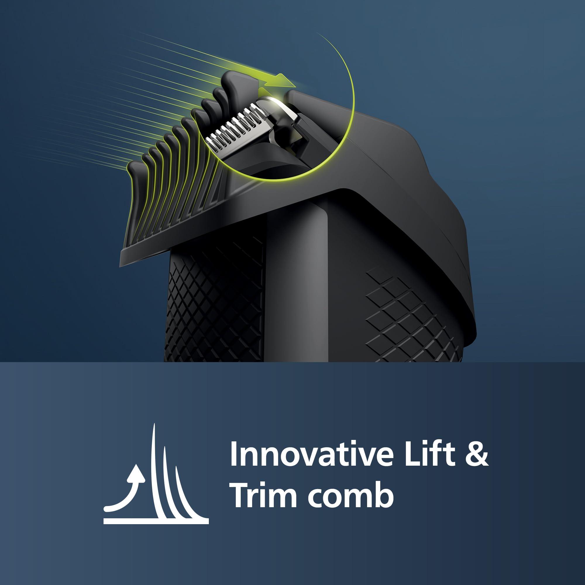 PHILIPS Philips Beardtrimmer 3000 Series, Beard Trimmer with Lift & Trim Technology (Model BT3206/14)