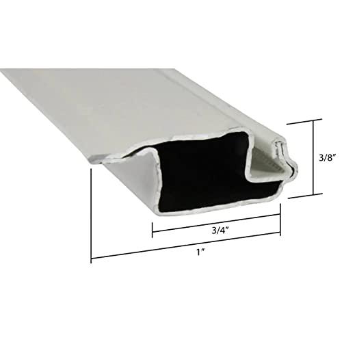 Truth Hardware Screen Frame 3/8" x 1" Reverse Lip Roll Formed Aluminum Flanged