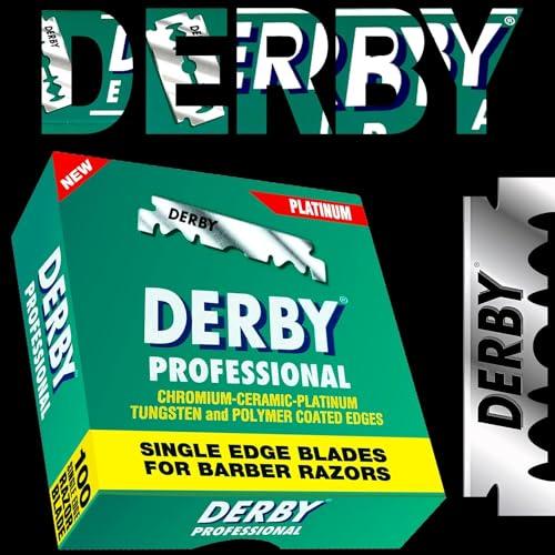 Derby Derby Professional Single Edge Razor Blades, 100 Count