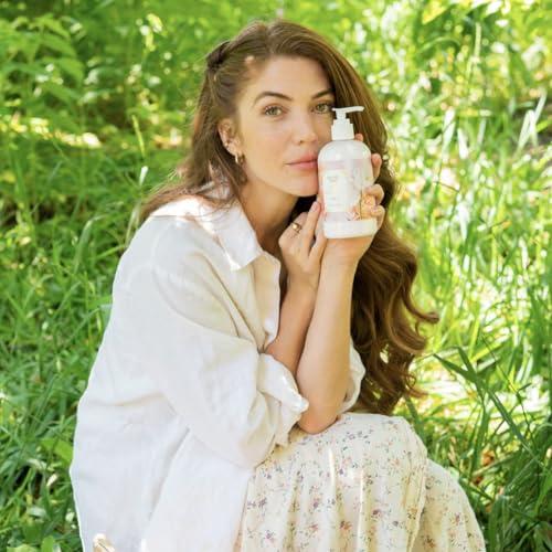 Camille Beckman Camille Beckman Camille Scented Silky Body Cream, Daily Moisturizer for All Skin Types, Non-Greasy Vegan Formula to Nourish and Soften Hands and Body, 13 Ounce