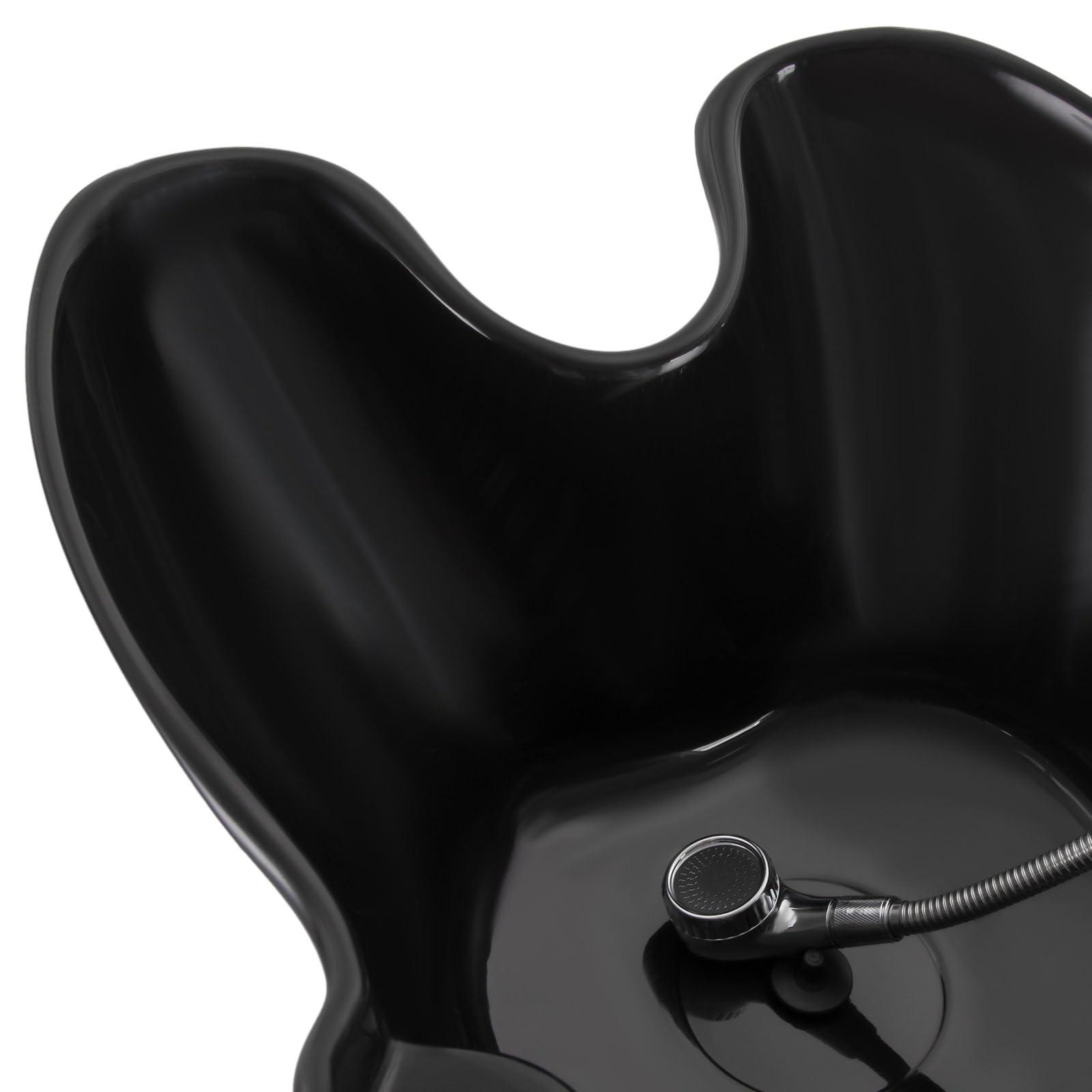 TFCFL Portable Shampoo Bowl Salon Sink with Electric Pump and Drain, Hair Washing Basin Height Adjustable Barber and Stylist Hair Salon Accessories