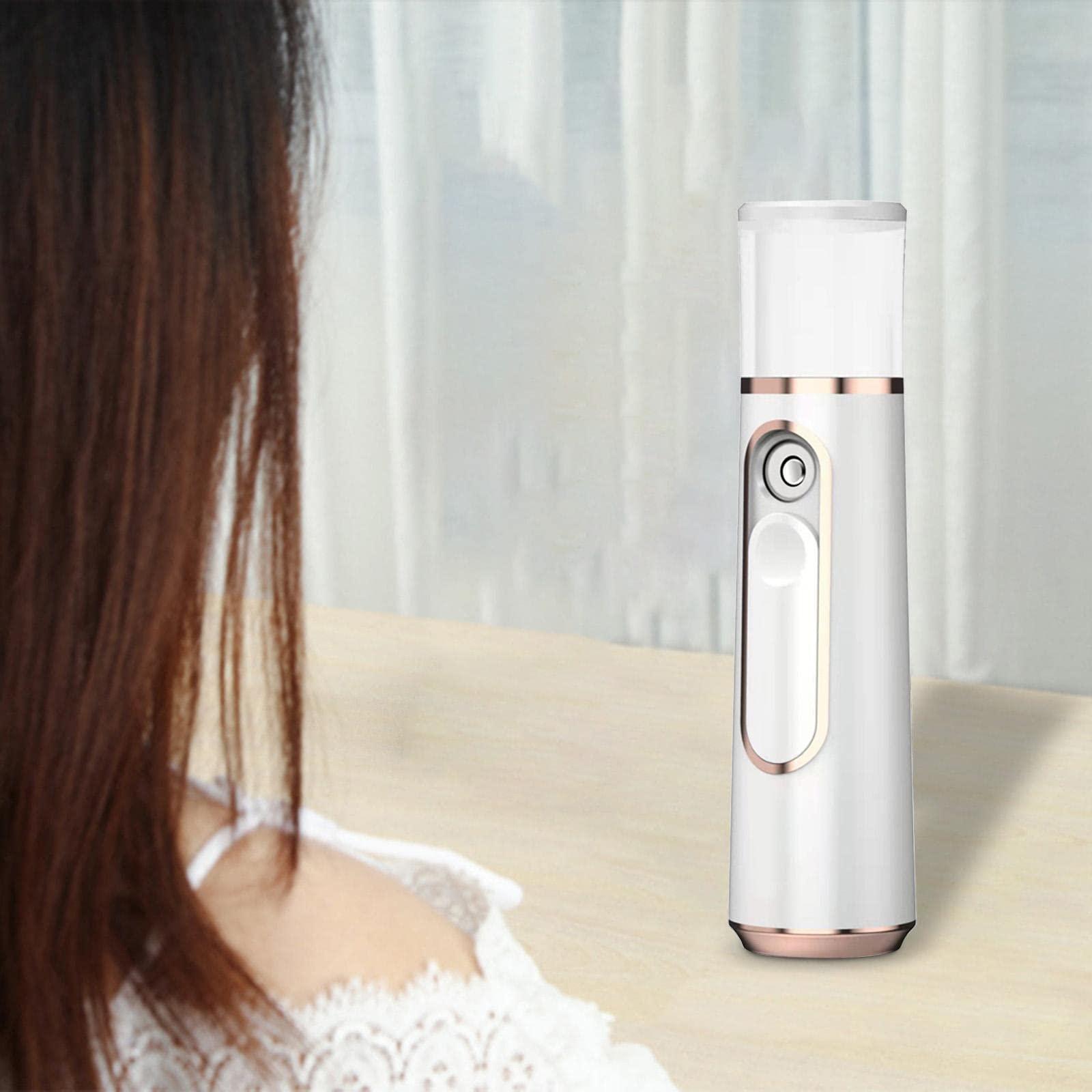 Milageto Portable Facial Mister Moisturizer Steamer Refreshing Sprayer for Travel