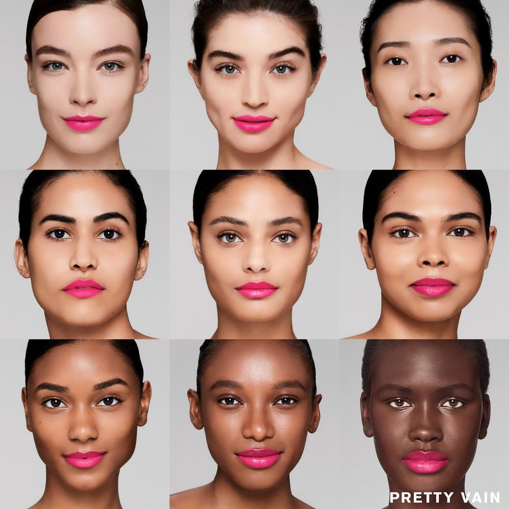 Este Lauder Este Lauder Pure Color Long-Lasting Cream Lipstick with Cream Finish | Plumping & Nourishing, 535 Pretty Vain