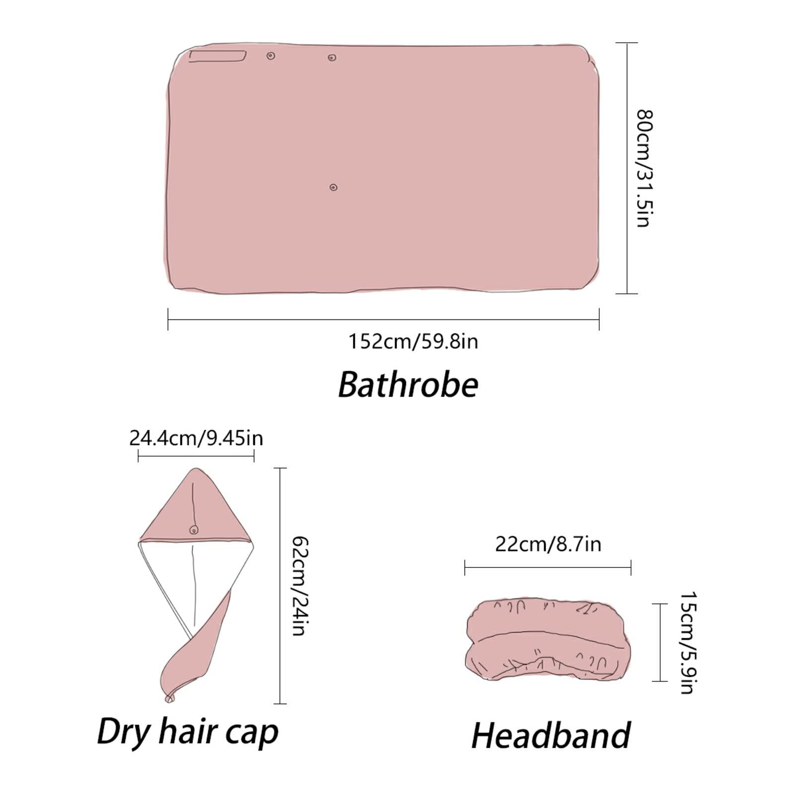 xigua xigua Leopard Print Bath Towels Set,Quick Drying Women Bath Wrap Towel with Dry Hair Cap Headband Highly Absorbent Bath Towel for Gym, Spa, Bathroom, Shower109