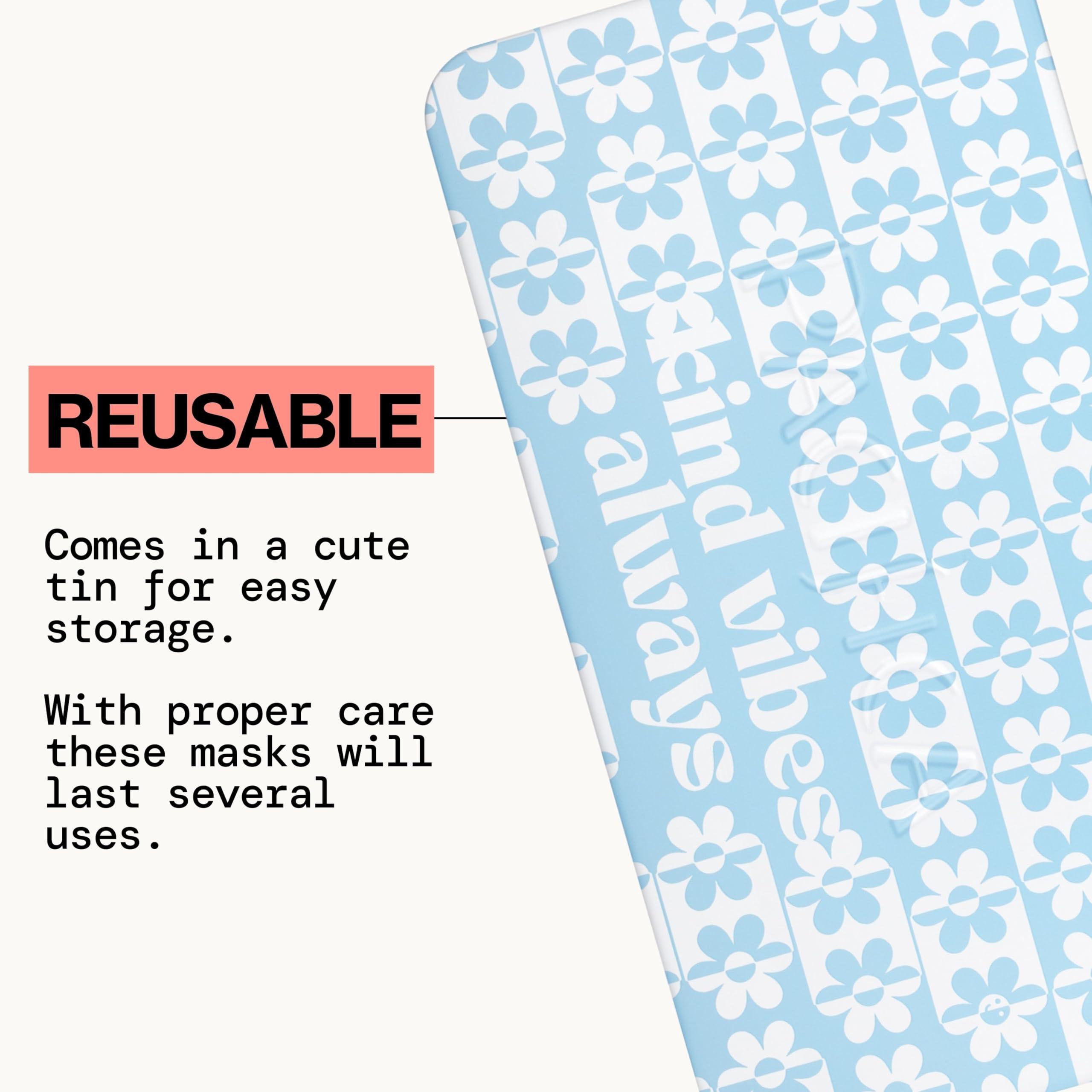 Pacifica Pacifica Reusable Mask Set  Silicone Undereye & Brow Mask Set for Forehead & Under Eye, Anti-Wrinkle, Firming, Pair with Serum, Vegan & Cruelty-Free, 3 Pieces