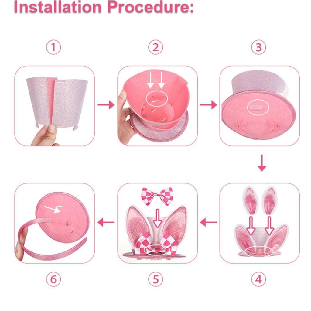 CAZSTYK CAZSTYK DIY Easter Headbands Diy Easter Hat Kid Easter Party Hat Headband