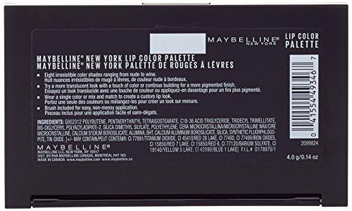 Maybelline New York Maybelline Lip Studio Lip Color Palette, 0.14 oz.