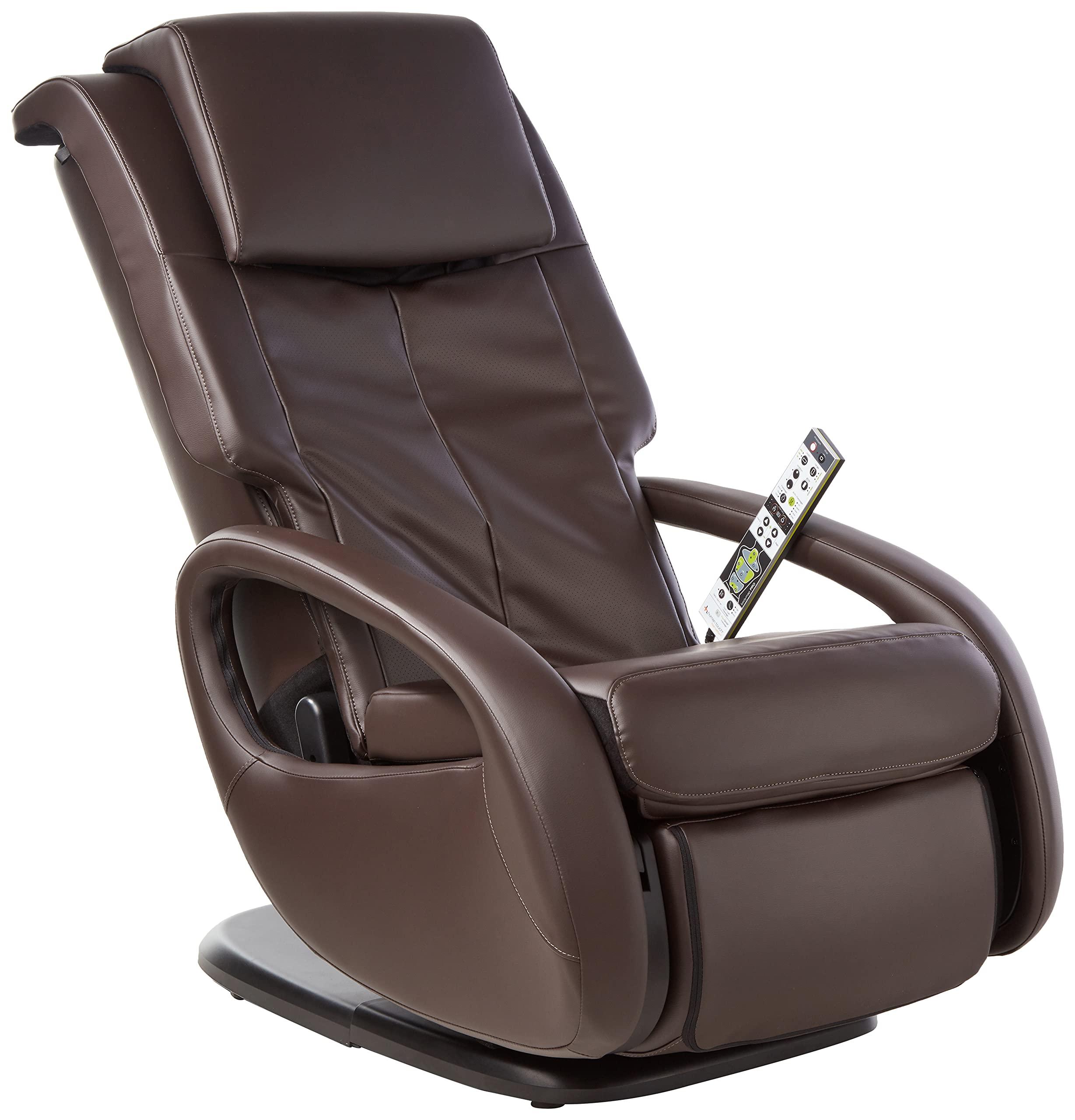 Human Touch Human Touch WholeBody 7.1 Living Room Recliner Massage Chair - Full Body Professional Grade Personal Massage - Relaxation w Heat for Targeted Stress + Muscle Pain Relief with Foot Calf - Espresso