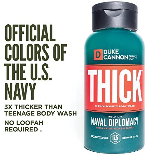 Duke Cannon Supply Co. Duke Cannon Supply Co. THICK High-Viscosity Body Wash for Men - Smells Like Naval Supremacy, 17.5 Fl Oz
