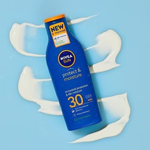 NIVEA Nivea Sun Protect and Moisture Moisturising Sun Lotion SPF 30-200 ml