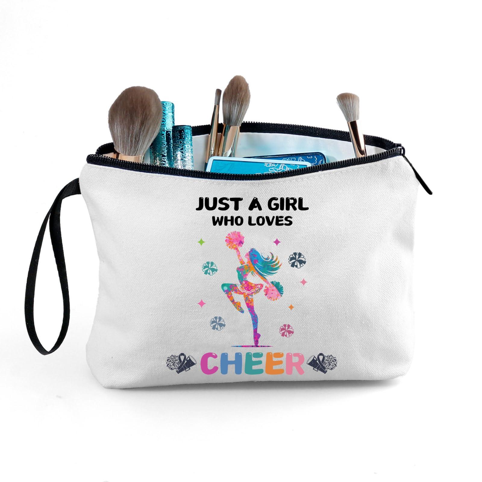 ARIOSEY ARIOSEY Cheer Stuff,Cheer Bags for Cheerleaders,Gifts for Teen Girls,Cheerleader Gifts,Woman Gifts for Birthday,Cheer Makeup Bag,Christmas Gift Ideas,Birthday Gift for Girls