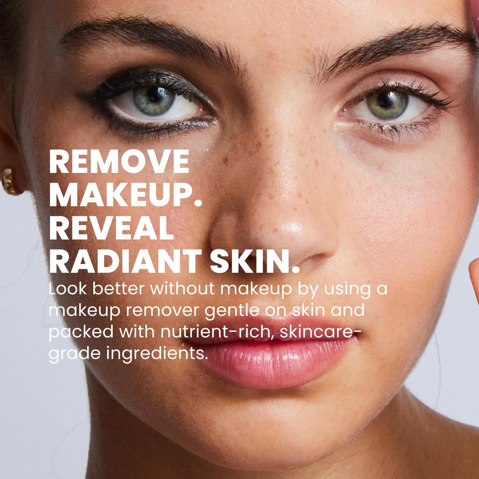 STRIP MAKEUP STRIP MAKEUP - Whipped Coconut Makeup Remover - Melting + moisturizing no-rinse cleanser with Mango seed butter, Vitamin E-dense shea butter, Coconut oil, Ginseng root and White tea extract