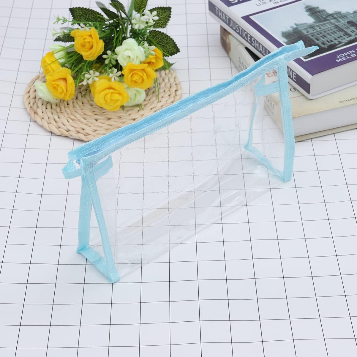 Hemoton Hemoton Travel Bags Pvc Bag Makeup Case Clear Travel Bag Airport Travel Liquids Bag Clear Make up Bag Womens Toiletry Bag Travel Cosmetic Bags for Women Handbag Miss Popularity