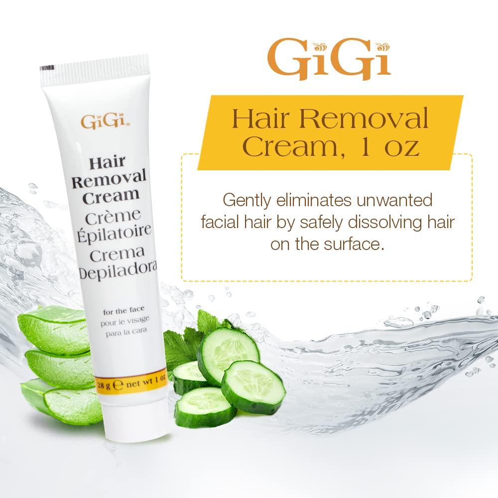 GiGi GiGi Hair Removal Cream, for the Face, and Calming Balm Set