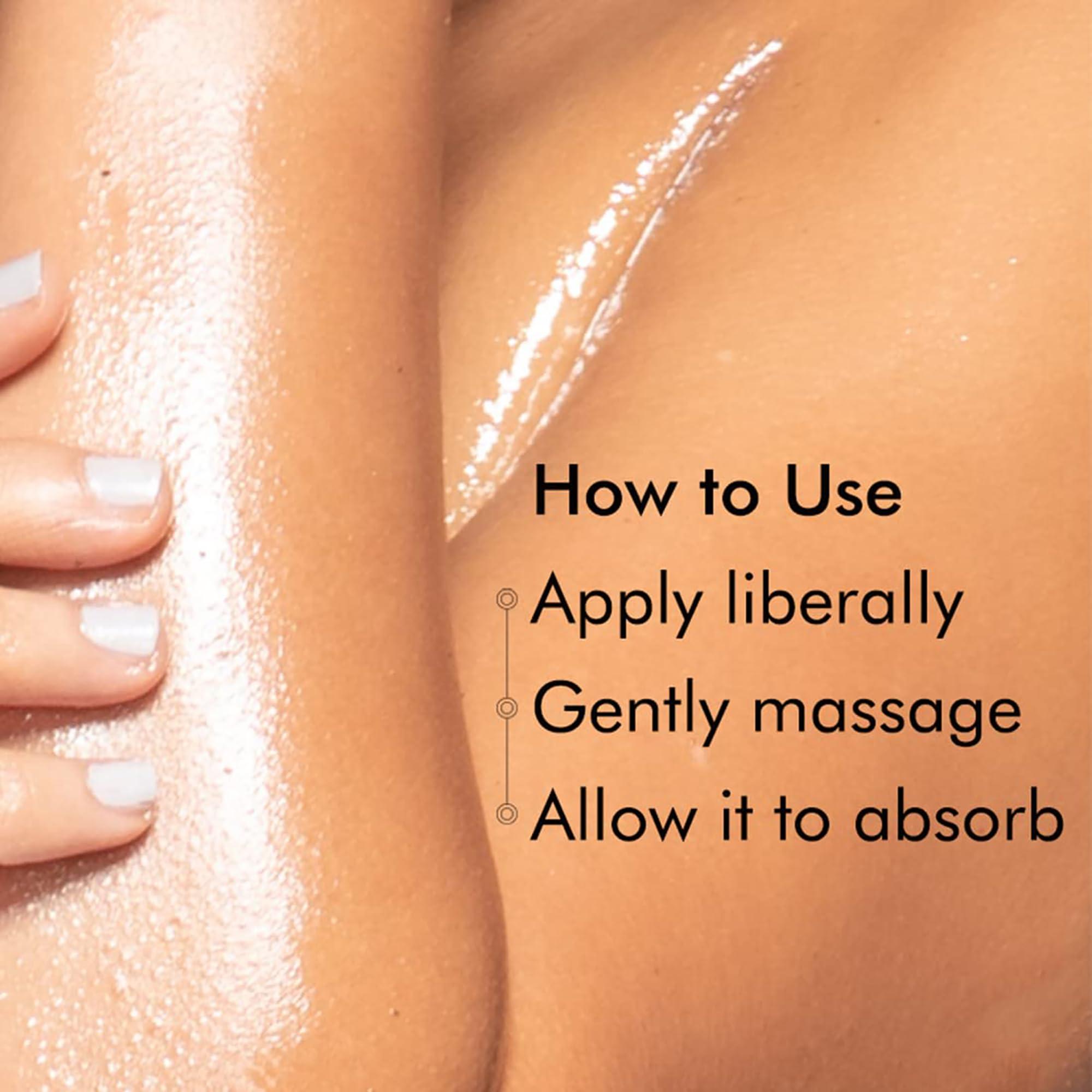 mCaffeine mCaffeine Coffee Body Polishing Oil (100ml) for Reducing Stretch Marks and Cellulite | With Olive Oil and Vitamin E for a Soft and Moisturized Skin | Natural and Vegan Oil for Daily-Use