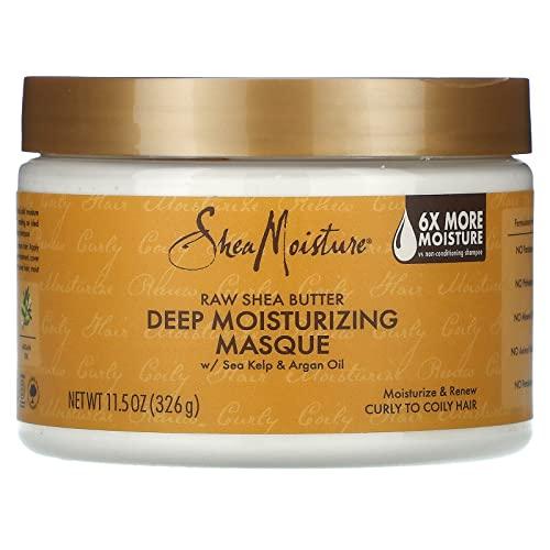 SheaMoisture SheaMoisture Raw Shea Butter Deep Treatment Masque Hair Treatment, 12 Ounce