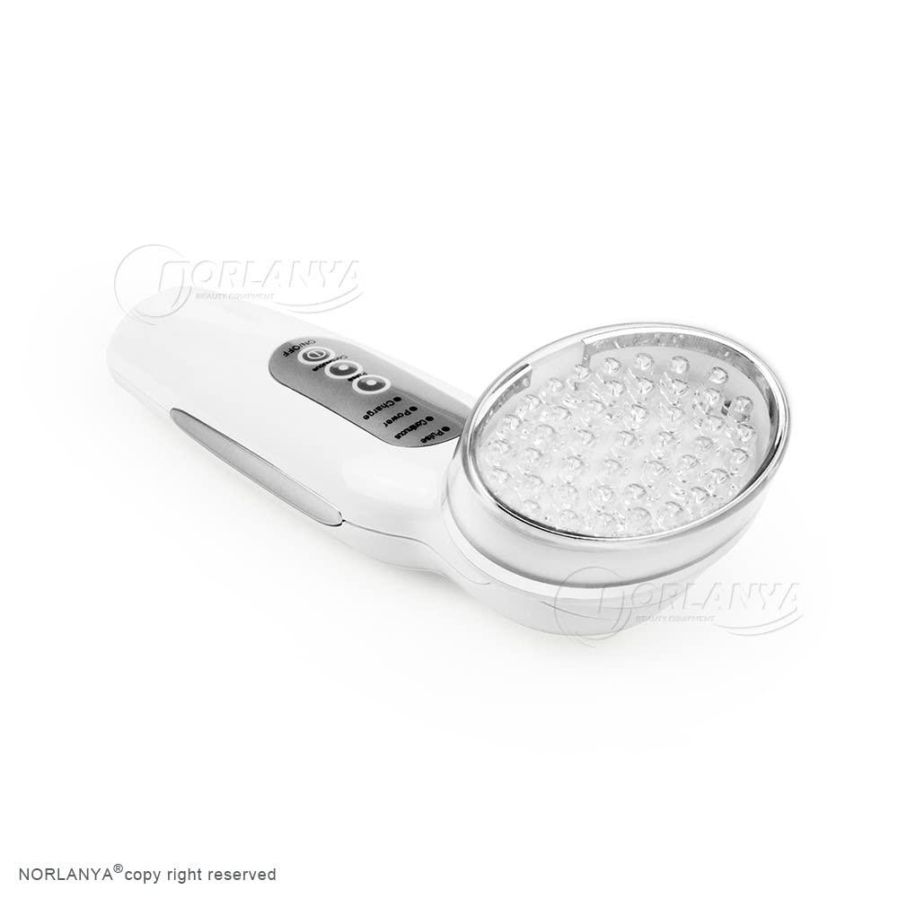 NORLANYA BEAUTY EQUIPMENT NORLANYA RED LED Light Photon Therapy Device for Wrinkles Collagen Boost Skin Firming and Lifting, 660nm LED Red Light