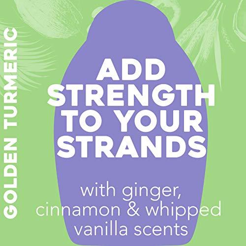 OGX OGX Strength Length + Golden Turmeric Shampoo with Milk to Soothe Scalp Nourish Hair Ayurveda SulfateFree Surfactants for Stronger Longer Hair, Coconut, 13 Fl Oz