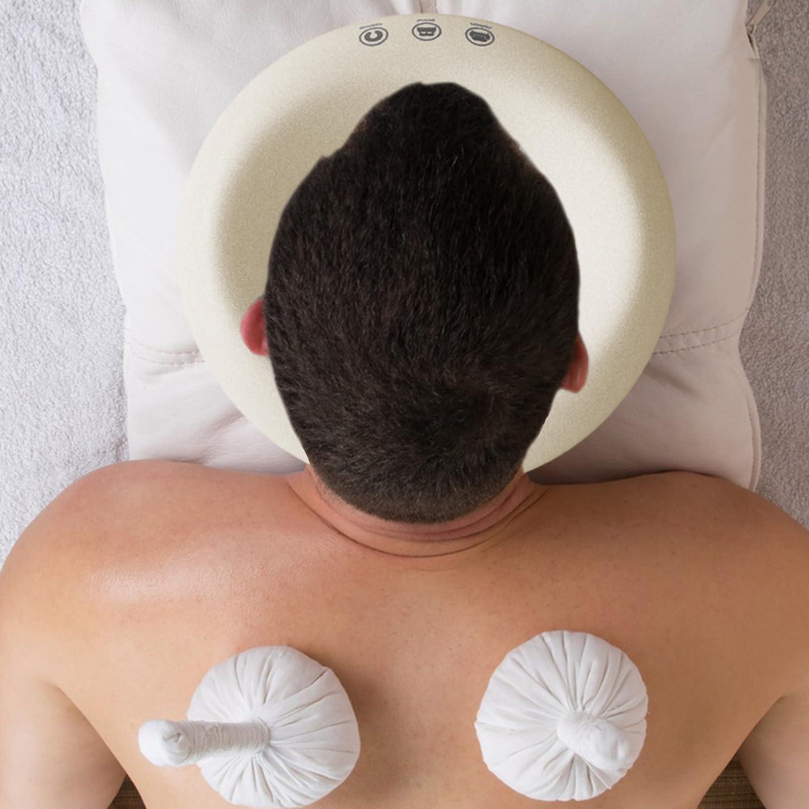 GEUGECY Massage Face Cradle Cushion, Massage Bed Headrest Pillow, Massage Head Rest for Bed, Face Down Cushion, Massage Face Pillow, Comfortable U-Shaped Headrest Face Rest Neck Head Cushion for Massage Spa