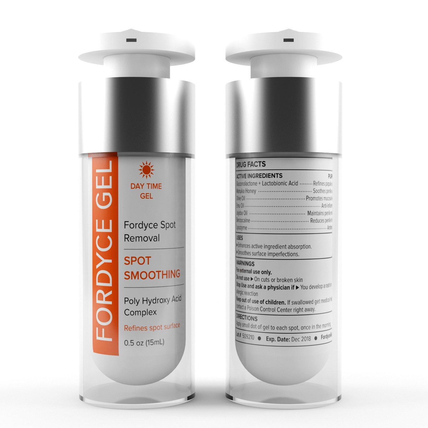 FordyceGel Fordyce Spots Removal Cream. The first clinically proven fordyce spot home treatment for men and women. Works fast and is painless. Better results than laser therapy.