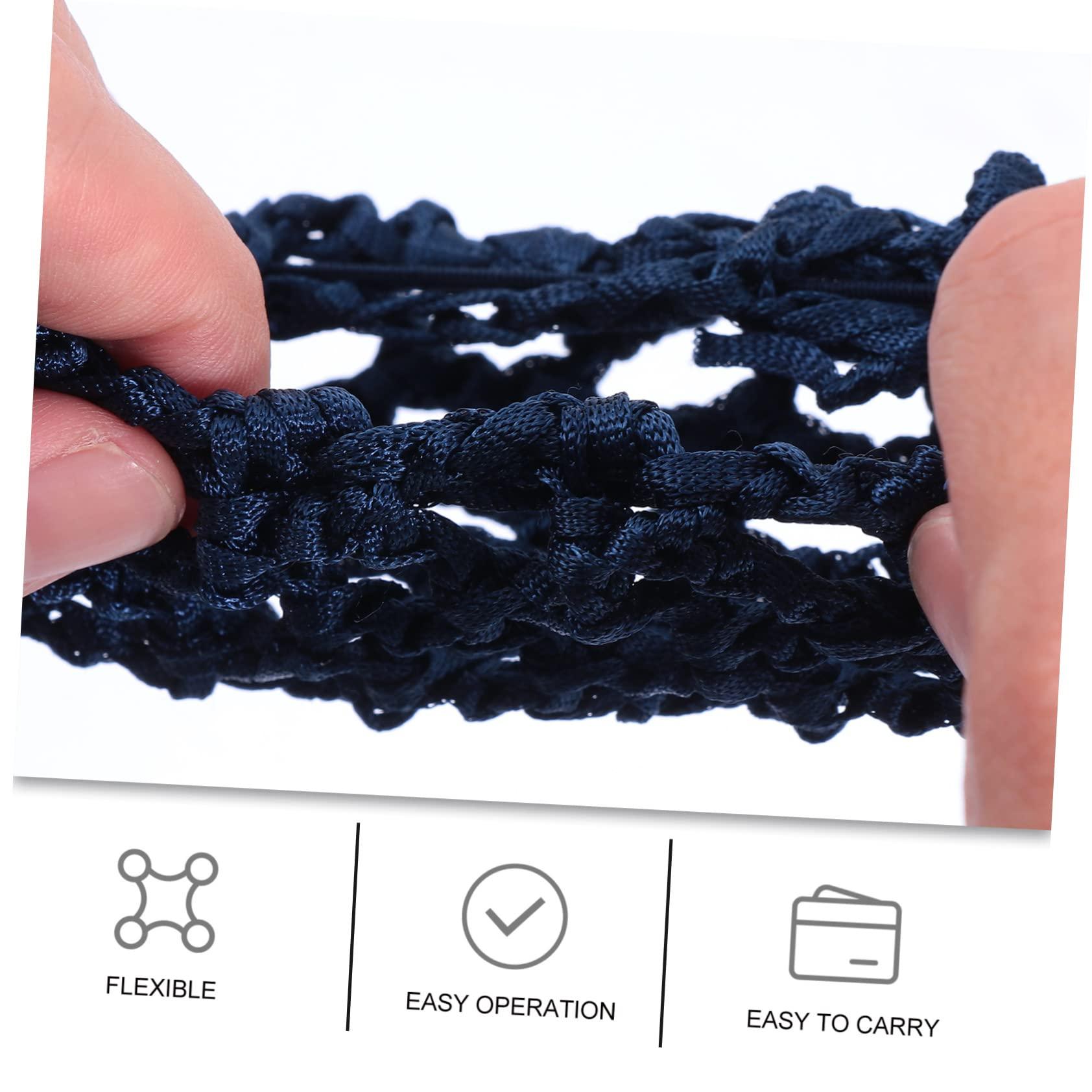 balacoo Balacoo 24 Pcs Elastic Mesh Hair Accessories Hair Net Hairnets Ballet Hair Accessories Skating Hair Accessories Hair Bun Girls Hair Accessories Bun Nets for Ballet Girls Invisible Hairnet