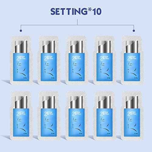 PERMANIA PERMANIA Lash Lift Kit,Separate Steps Products for Salon or at Home, Steps 10 Sachets of 0.8g/0.03oz Each Prep (STEP#2)
