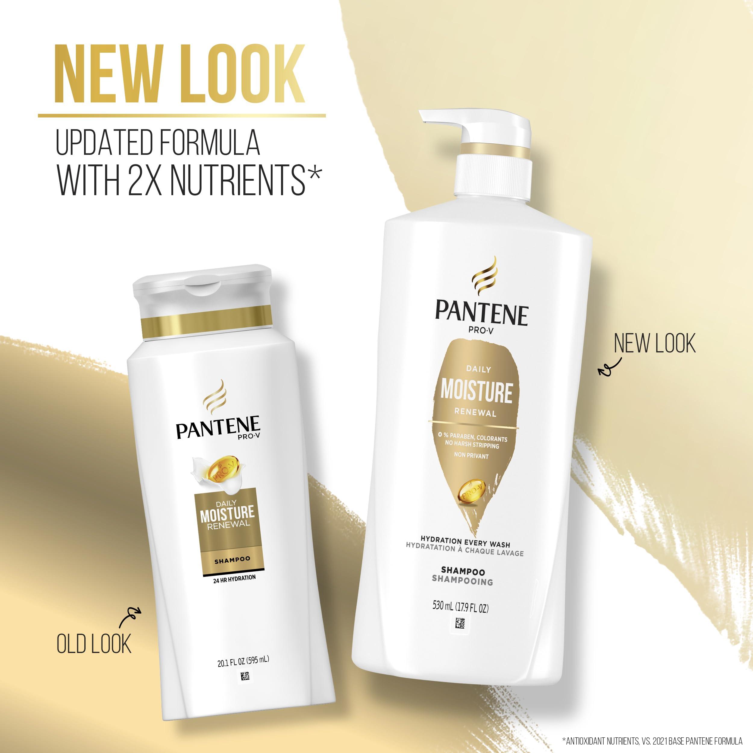 Pantene Pantene Pro-V Daily Moisture Renewal Shampoo 17.6 fl oz Pump Bottle