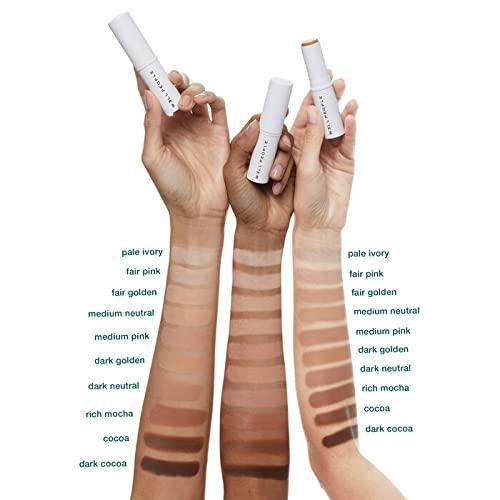 W3LL PEOPLE WELL PEOPLE - Vegan Bio Stick Foundation | Plant-Based, Cruelty-Free Clean Beauty (4C, 0.35 oz | 10 g)