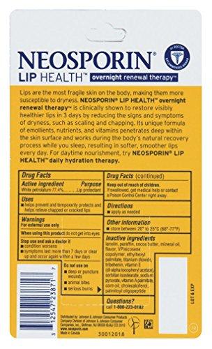 Neosporin Neosporin Overnight Lip Health Renewal Therapy 0.27 Ounce Jar (8ml)