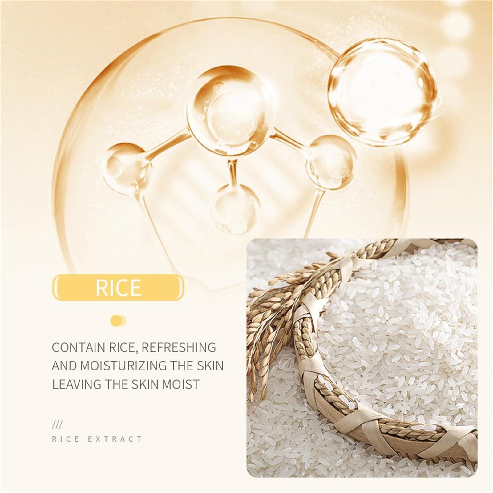 NinthAvenue Basics NinthAvenue Basics Wokali Rice Cleansing Scrub Gel, Wokali Rice Cleaning Facial Scrub, Rice Cleanser Face Wash, Hydrating Face Cleanser, Rice Protoplasm Cleansing & Moisturizing Facial Wash, Exfoliante (1 PCS)