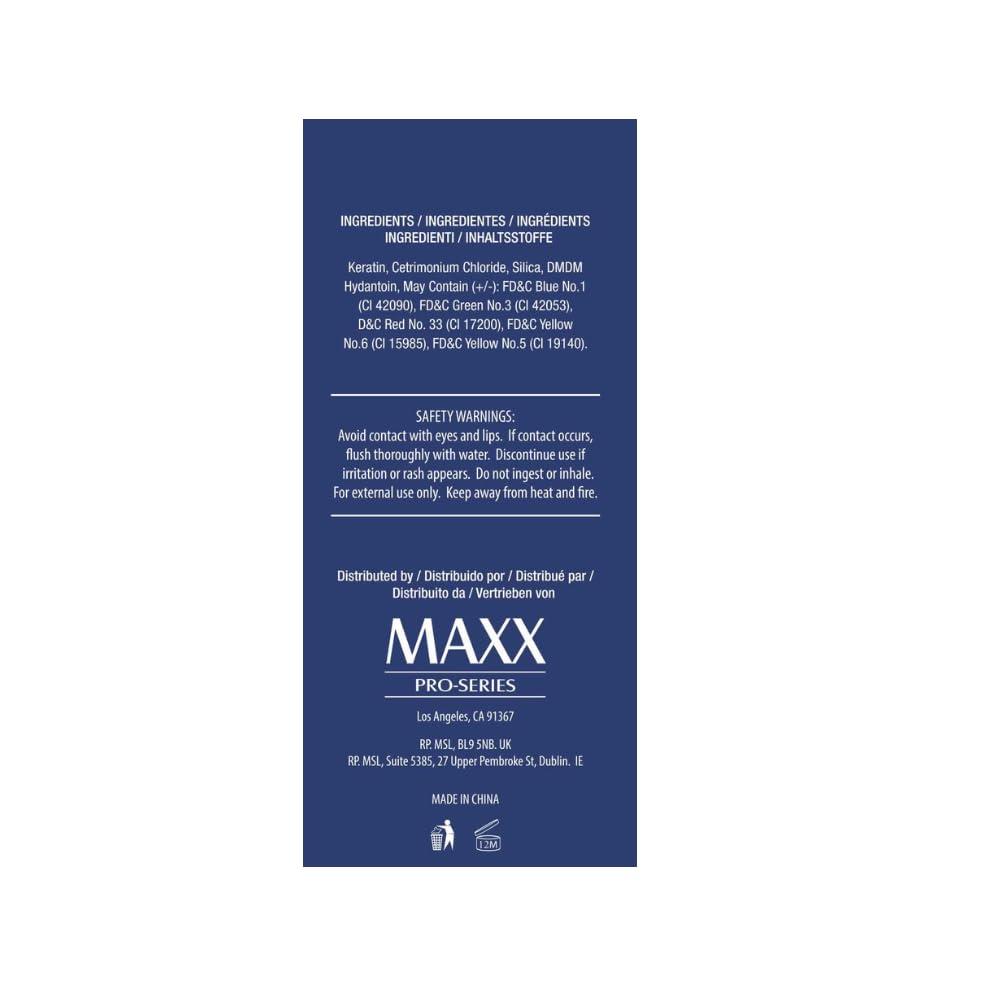 MAXX PRO-SERIES MAXX PRO-SERIES Volumizing Hair Fibers with real Keratin for Thinning Hair/Hair Loss – Dermatologist Tested and Certified Hypoallergenic - 60 days + supply - Multiple Colors Available (Dark Brown)