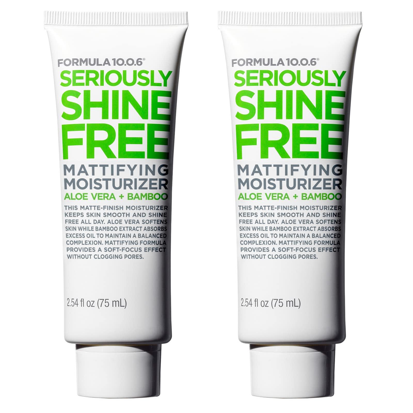 FORMULA 10.0.6 FORMULA 10.0.6 2 pack Seriously Shine Free Mattifying Moisturizer 2.54 fl oz (75ml)