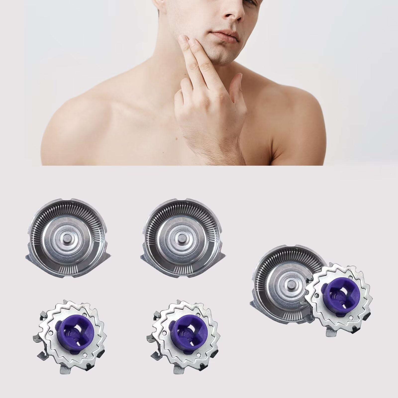 USonline911 3 pcs Replacement HQ8 Shaver Heads for Norelcoo AT811 AT814 AT815 AT830 AT875 AT880